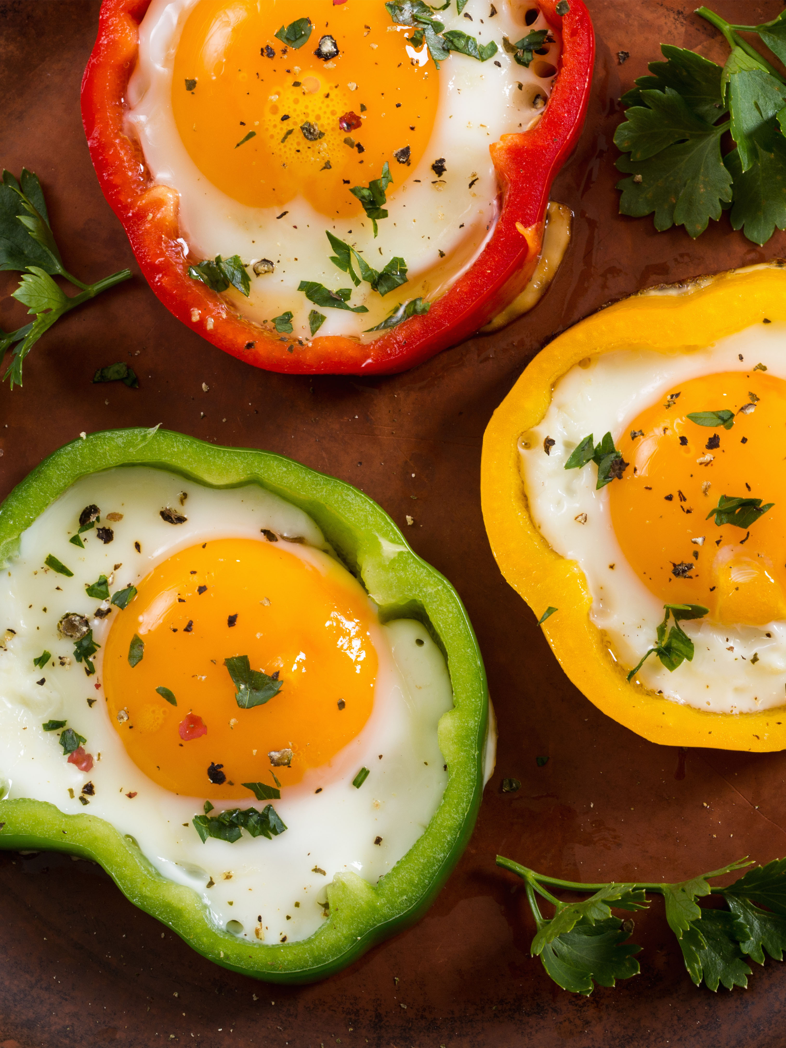 Bell pepper eggs